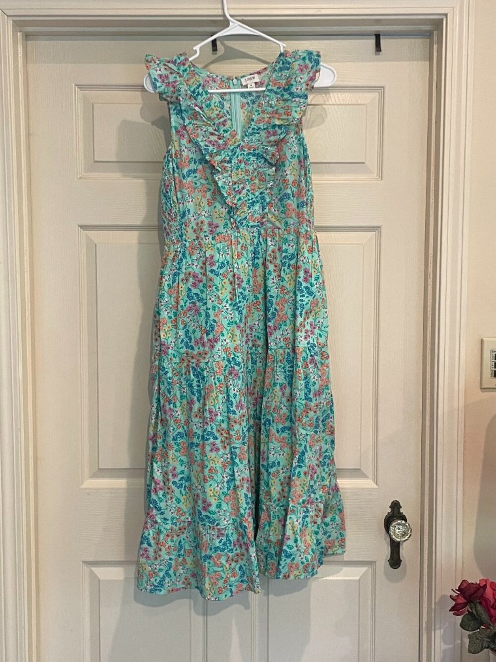 J. Crew Maxi Floral Dress